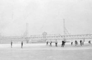 Fraser River Frozen