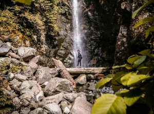 hiking trails with waterfall views