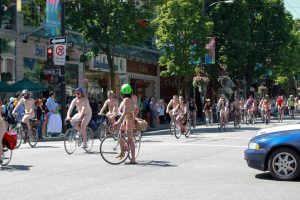 naked bike ride