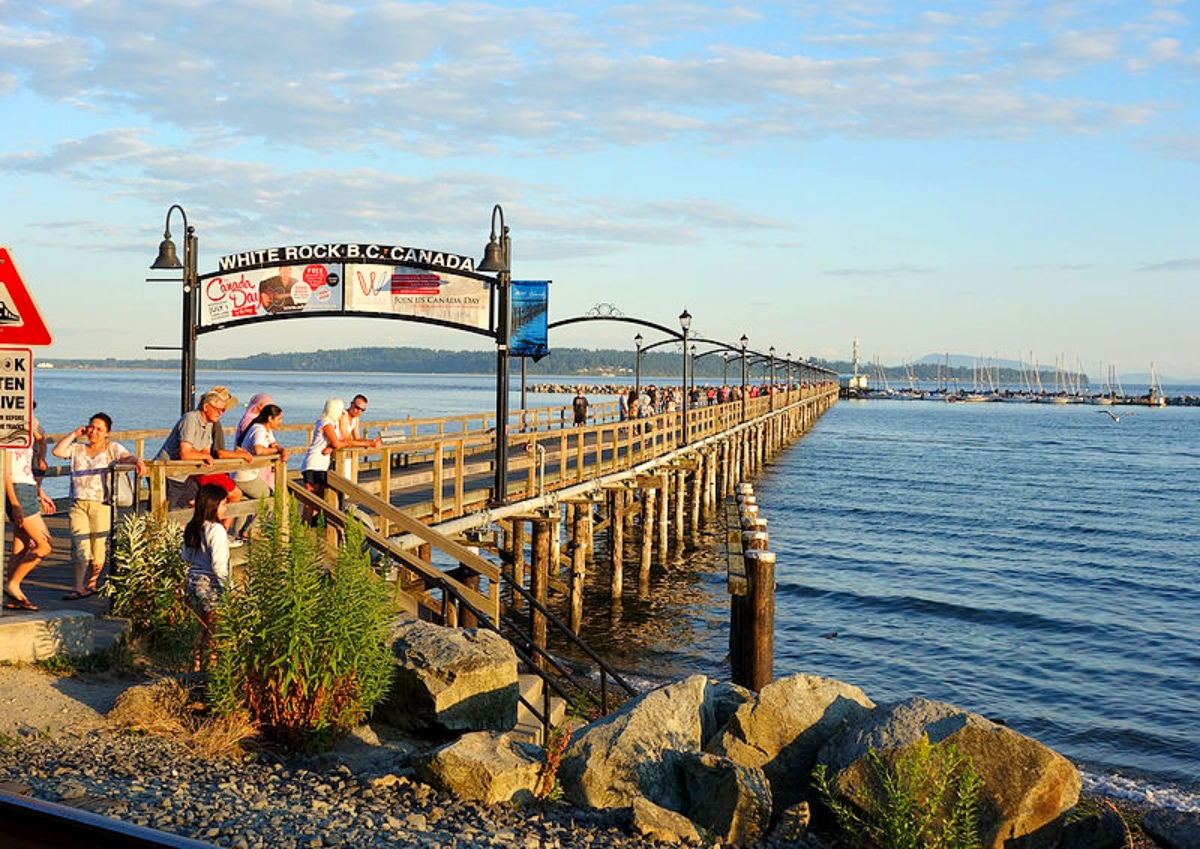 white rock pier